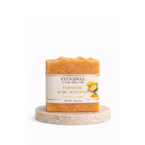 Turmeric, Kojic Acid, Lemon & Carrot Soap